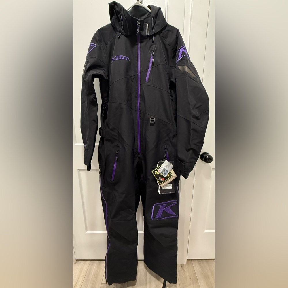 Klim Women's Black and Purple Riding Suit